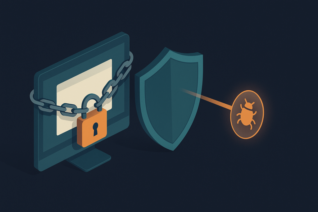 Ransomware w małej firmie — jak się zabezpieczyć i co robić po ataku